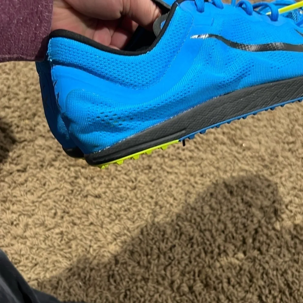 Nike XC Track train Blue Athletic Shoes with Lightweight Design and Rubber Sole